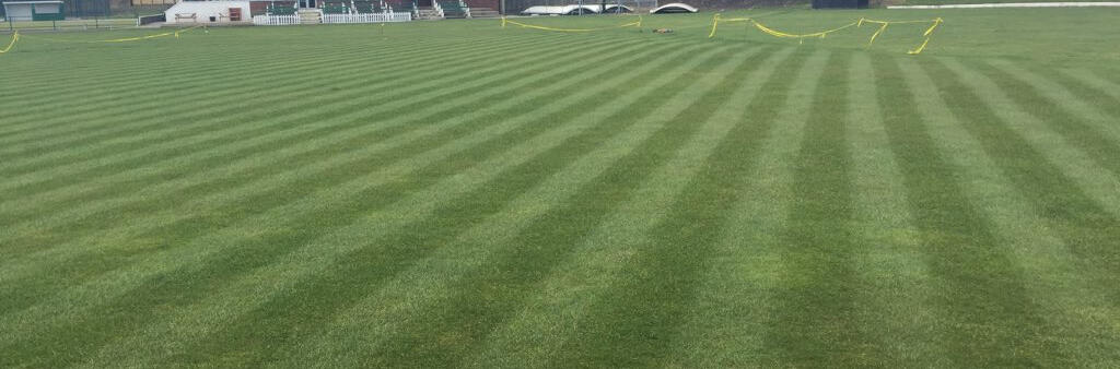 Renovated cricket square with excellent coverage.